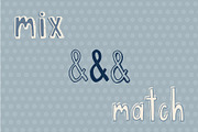 Boston Cream Sans and Serif, a Sans Serif Font by Kellie Jayne Studio (Thumbnail 6 of 12)