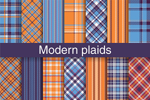 124 Modern Checkered Pattern