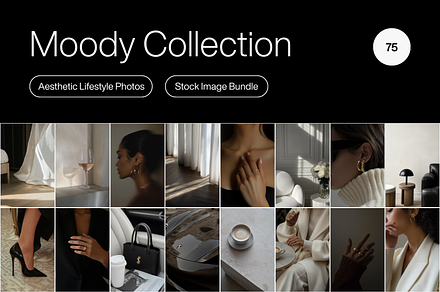 75 Moody Aesthetic Stock Images, a Beauty & Fashion Photo by Digital Asset Co