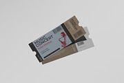 Ticket Mockup, an Advertising Mockup by Tahtagraphic (Thumbnail 6 of 6)