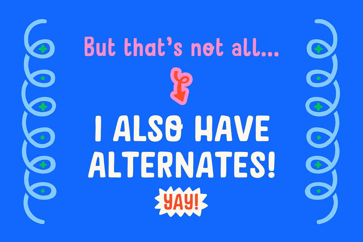 Freakin' Cool - Handwritten fonts, a Sans Serif Font by Carole Chevalier (Photo 4 of 12)