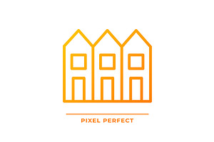 Townhouse pixel perfect gradient