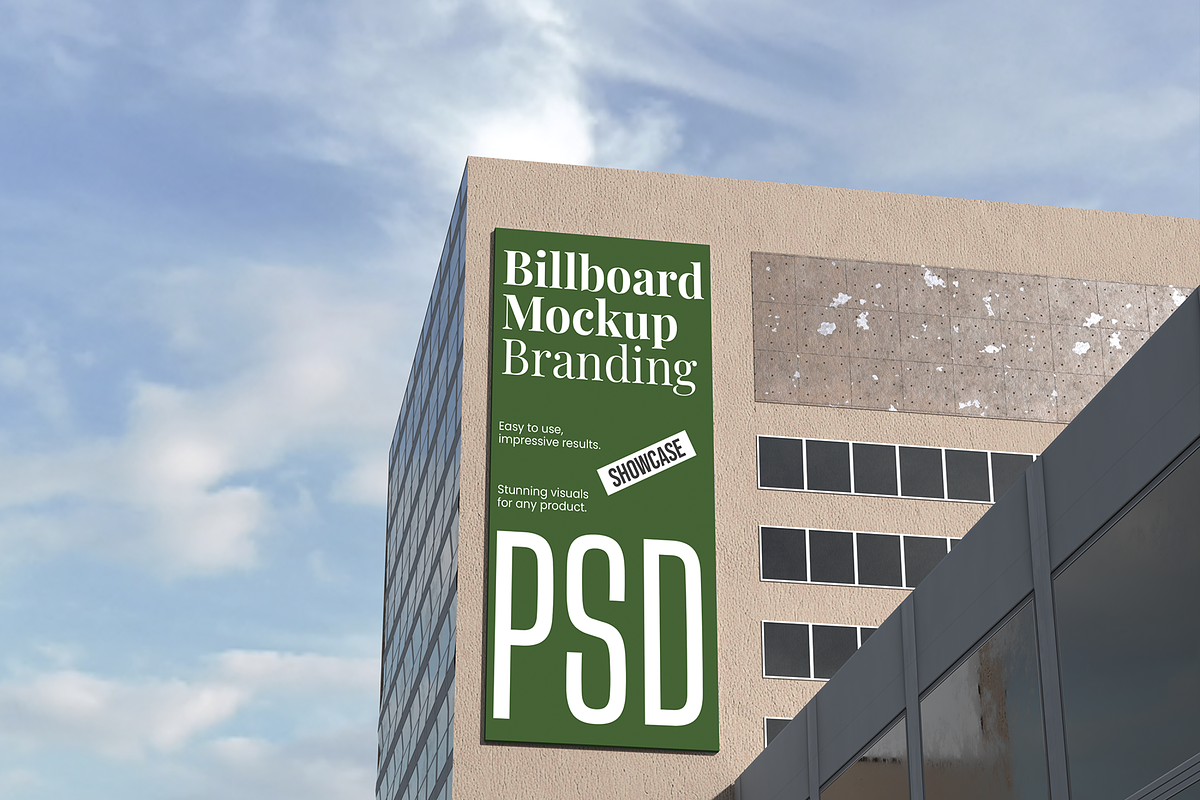 Billboard Mockup, an Advertising Mockup by Unerispace