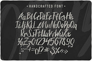 Sloppy Handcrafted Font, a Script Font by VozzyStock (Thumbnail 2 of 4)
