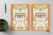 Graduation Party Invitation Flyer, a Flyer Template by Annora Studio (Thumbnail 2 of 6)