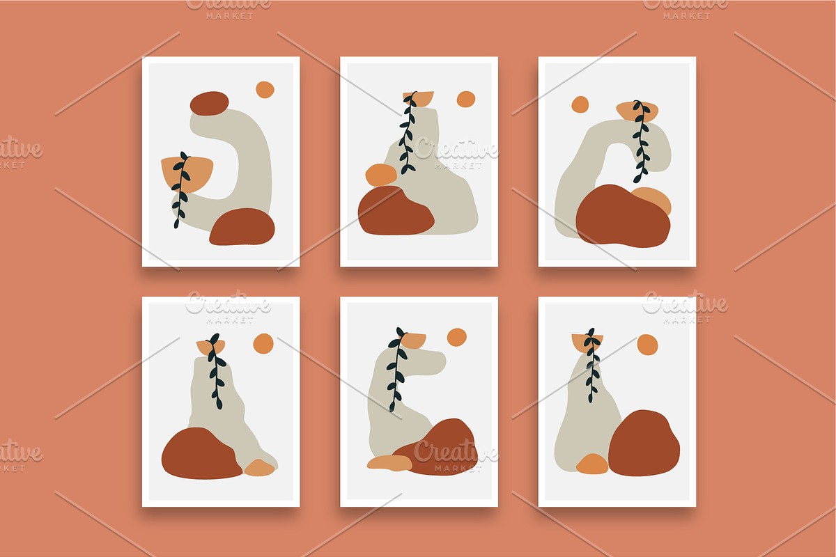 Abstract Art Poster Collection, a Decorative Illustration by Vesvocrea (Photo 5 of 21)