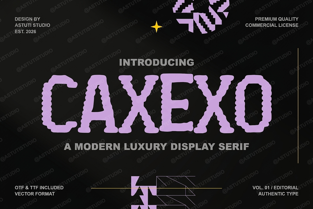 Caxexo - Modern Elegant Serif, a Serif Font by Astuti Studio (Photo 3 of 25)