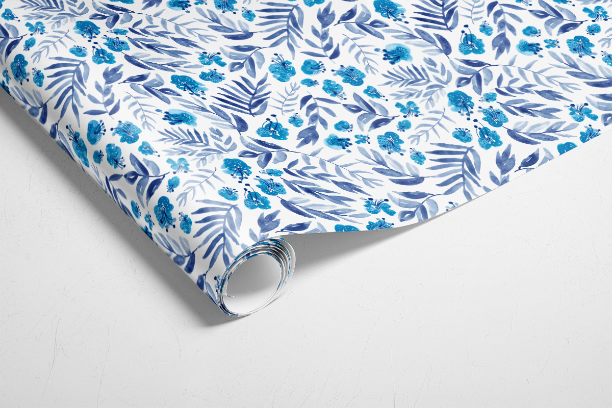 Azure and indigo, a Pattern Graphic by Anya-D (Photo 4 of 5)