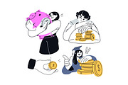 Financial literacy, planning concept, a Finance Illustration by Good Studio (Thumbnail 5 of 9)