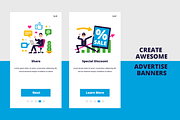Business Mascot UI UX Bundle, a Templates & Theme by Manudesign (Thumbnail 3 of 5)