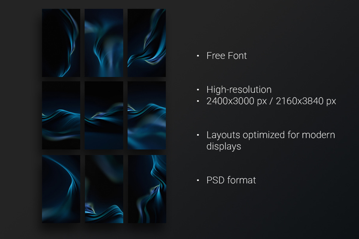 Modern 3D Wave, a Social Media Template by BazziBa♥ (Photo 3 of 4)