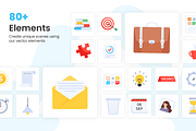 Flat Employment Illustration Set, a Person Illustration by Brickclay (Thumbnail 4 of 8)