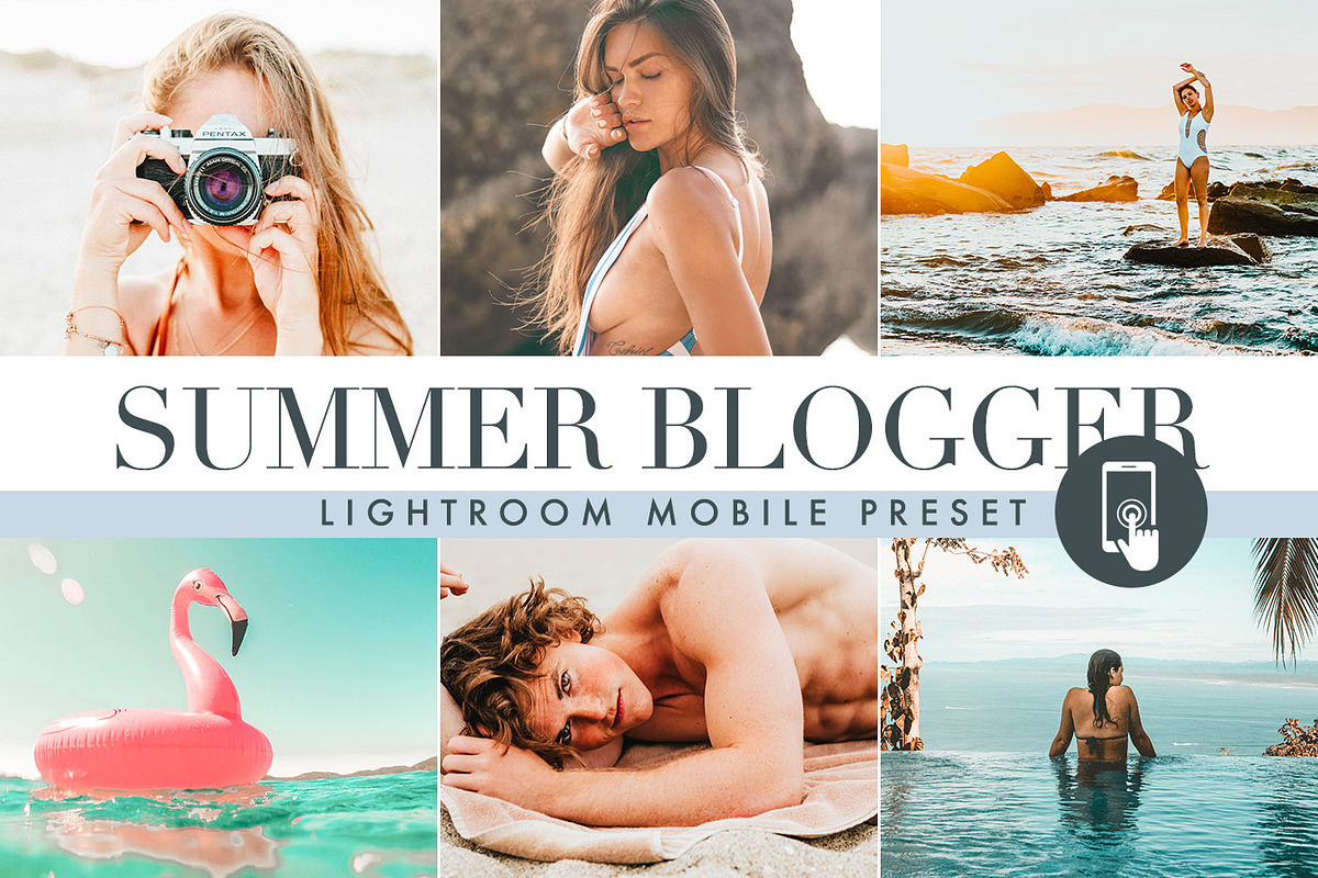 Summer Lightroom Mobile presets, an Action Add-On by CreativePresets.com (Photo 1 of 6)