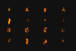 Fire Font Constructor for DaVinci, a Templates & Theme by FlashFXbox