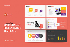Marketing Plan PowerPoint Template, a Marketing Template by CreativeSlides