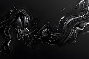 Abstract Black and White Liquid Marble Texture Background, a Background Photo by Photostock