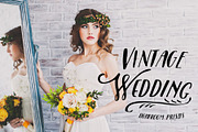 Vintage Wedding Lightroom Presets, a Preset Add-On by Fotomarket (Thumbnail 1 of 6)