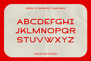 Rebel - An Imperfect Sans Serif, a Sans Serif Font by Like Magic Studio (Thumbnail 2 of 10)