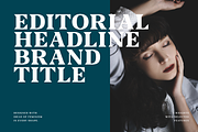 Fab Display - Editorial Font, a Serif Font by Biro AMDS (Thumbnail 2 of 8)