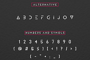 ZELDA typeface (REGULAR), a Font by j3world (Thumbnail 4 of 5)