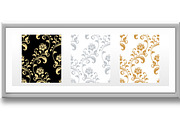 Set of colored floral patterns, a Pattern Graphic by RODINA (Thumbnail 3 of 3)