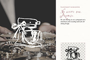 Wedding Clipart Mega Bundle Set, an Object Illustration by The October Creative (Thumbnail 12 of 13)