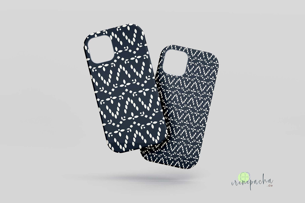 Black and White Boho Pattern Bundle, a Pattern Graphic by irenepachadesign (Photo 7 of 7)