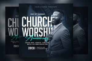 6-Church Flyer Bundle