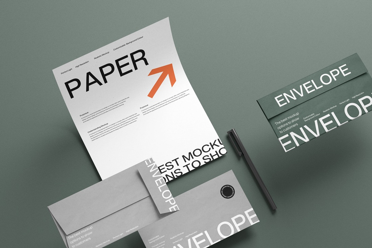 Modern Branding Guidelines Mockup, an Advertising Mockup by East Gallery (Photo 14 of 15)