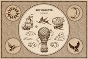 Magic Lands: Vintage Map Creator, a Brush Add-On by pixelbuddha.net (Thumbnail 3 of 12)