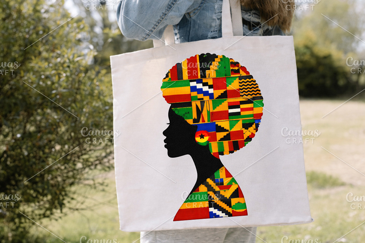 Black History Woman PNG, an Illustration by Canvas Craft (Photo 6 of 6)