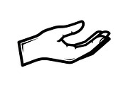 Hand Gesture Vector Icon Bundle, an Illustration by jahid234 (Thumbnail 18 of 52)