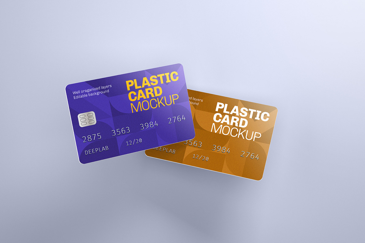 Plastic Card Mockup | Credit Card, a Print Template by Deeplab (Photo 8 of 26)