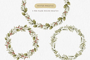 Cute Christmas Watercolor Collection, an Illustration by Point and Poem (Thumbnail 5 of 9)