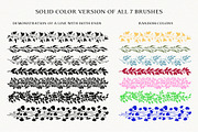 Botanical Vine Illustrator Brushes, a Brush Add-On by Garden in frame (Thumbnail 3 of 5)