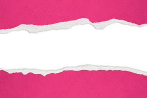 Ripped paper with copy space