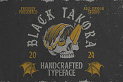 Black Takora Blackletter Font, a Blackletter Font by alit design (Thumbnail 1 of 17)