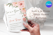 Love in Bloom Bridal Shower Invite, an Invitation Template by Patterndigitpics (Thumbnail 1 of 5)