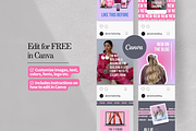 Coaching Instagram Canva Templates, a Social Media Template by Warmsoulgallery (Thumbnail 4 of 11)