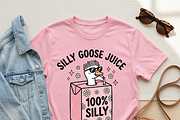 Silly Goose Juice Box PNG Asset, a Shirt Mockup by Vector Stall (Thumbnail 6 of 15)