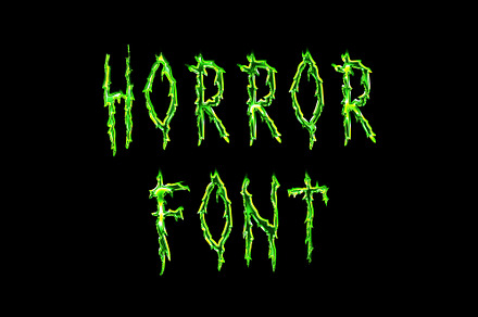 Horror Script Brush font, a Script Font by Bolderaja1 Studio