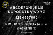 Breaking Spawn, a Font by Fachranheit Studio (Thumbnail 11 of 13)