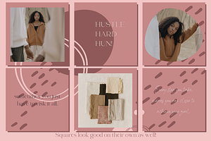 Ros Puzzle Instagram Canva Template