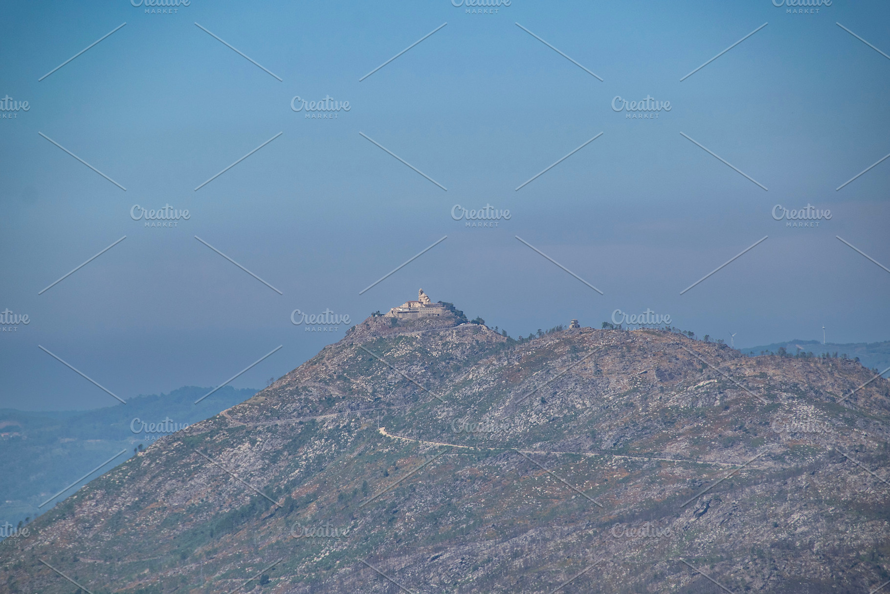 Sharp mountain peak in the distance, a Nature Photo by DanFLCreativo