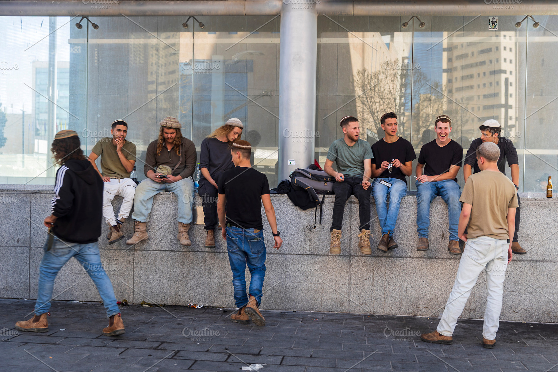 Jerusalem, Israel, a Person Photo by Imaginarium
