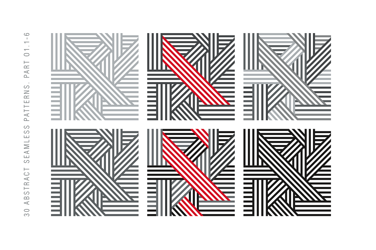 Abstract Seamless Patterns, a Pattern Graphic by Tkoko vectors & patterns (Photo 2 of 20)