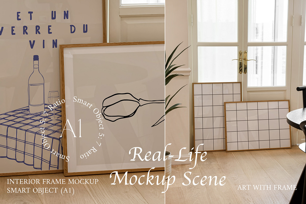 Aesthetic Real-Life Mockup Scene 2, a Product Mockup by ArtwithFrame (Photo 13 of 23)