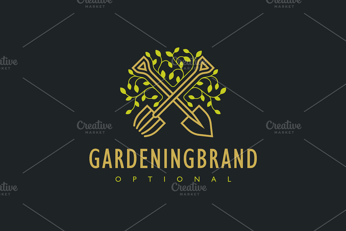 Sustainable Gardening Custom Logo, a Branding & Logo Template by ARTE MIGUEL (Photo 2 of 3)