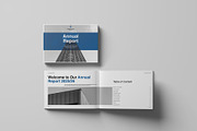 Annual Report Template Landscape, a Brochure Template by DesignCrest (Thumbnail 6 of 13)