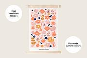 Floral Botanics, a Pattern Graphic by Geometrica Bureau (Thumbnail 5 of 14)